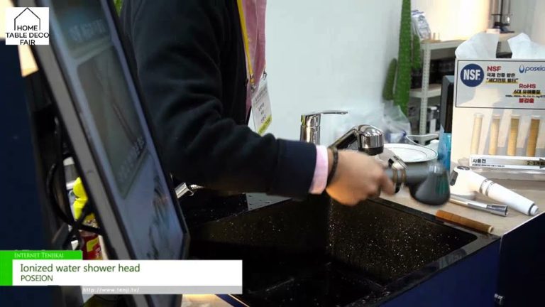 [Pesta Deko Meja Rumah Seoul 2021] Kepala pancuran air terion - POSEION