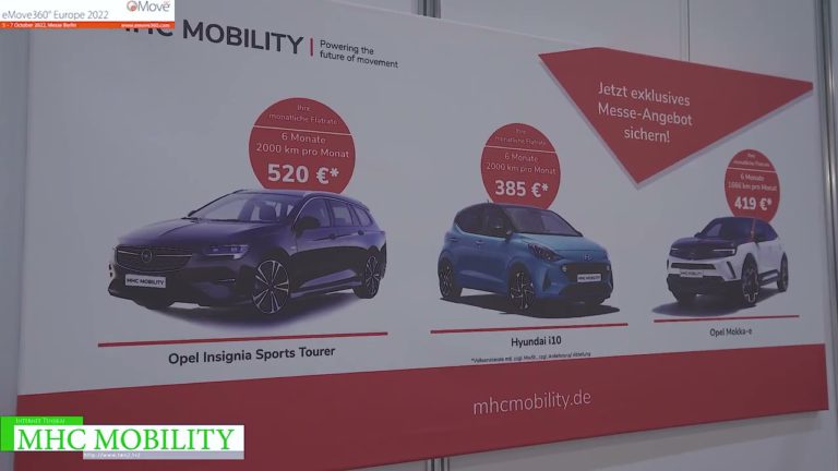 [eMove360° Eropah 2022 pergi ke Berlin] Sewa jangka panjang kenderaan perdagangan - MOBLITI MHC