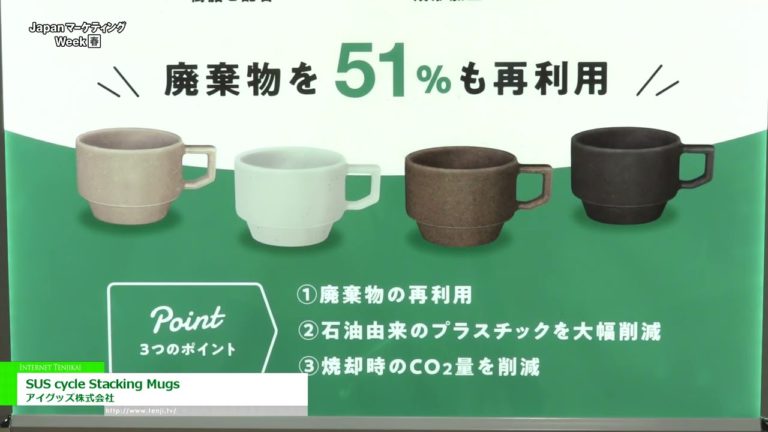 [Minggu Pemasaran Jepun Ke-6 [Musim Bunga]] Cawan Penyusun kitaran SUS - Eye Goods Co., Ltd.
