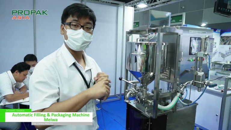 [PROPAK ASIA 2023 - Pameran Pemprosesan dan Pembungkusan Antarabangsa] Mesin Pengisian & Pembungkusan Automatik - Meiwa