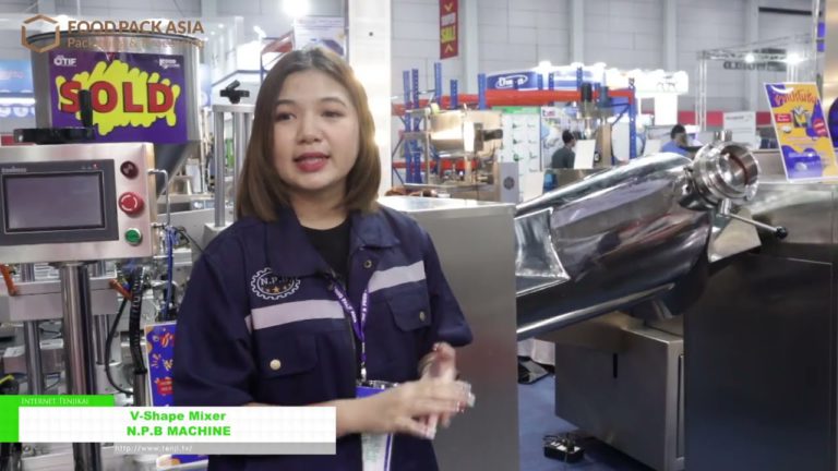 [Food Pack Asia 2024] Pembancuh Bentuk V - N.P.B. MESIN