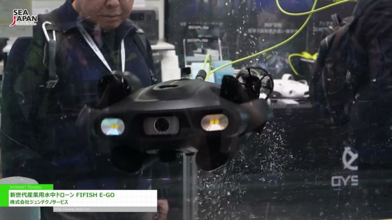 [Laut Jepun 2024] Dron Bawah Air Industri Generasi Baharu FIFISH E-GO - Jun Techno Service Co., Ltd.