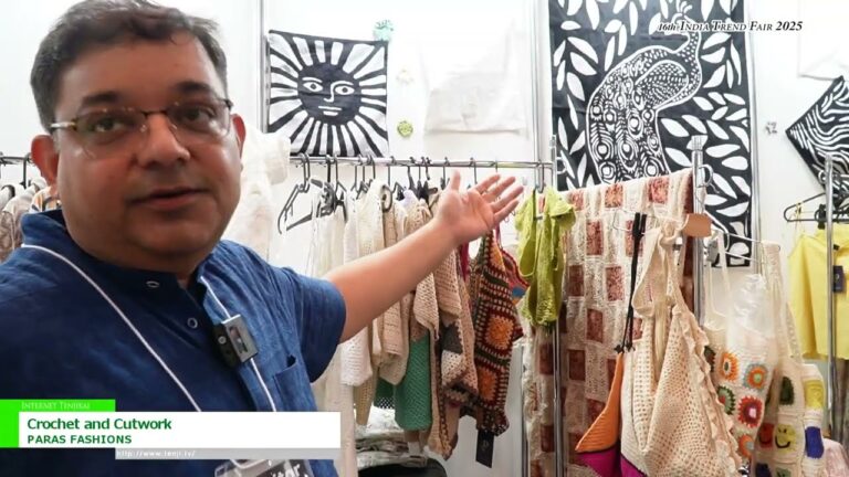 [Pameran Trend India ke-16 Tokyo 2025] Mengait dan Cutwork - FESYEN PARAS